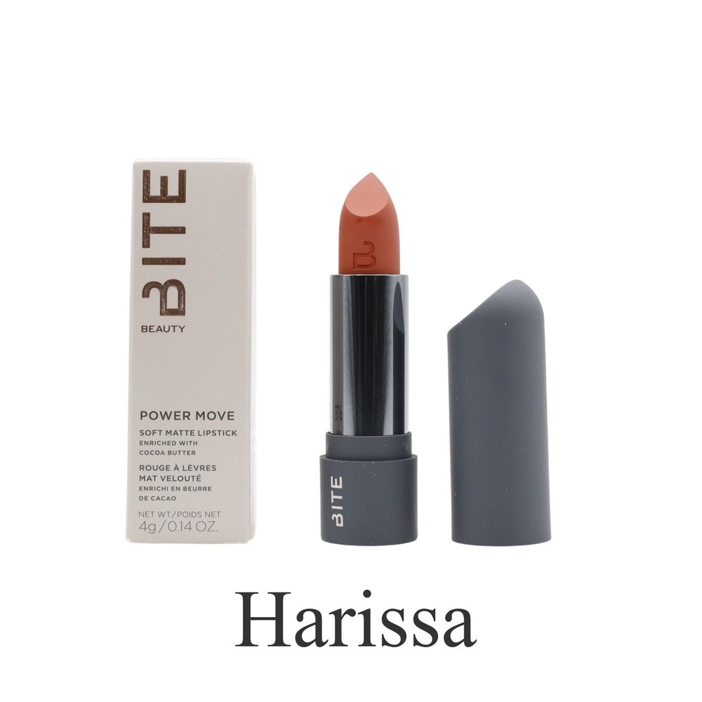 Bite Beauty‎ - Power Move Soft Matte Lipstick - Harissa - 0.14 oz.